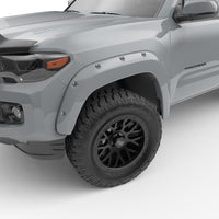 Thumbnail for EGR 16+ Toyota Tacoma w/Mudflap Bolt-On Look Color Match Fender Flares - Set - MagneticGray