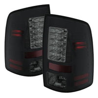 Thumbnail for Spyder Dodge Ram 1500 09-14 LED Tail Lights Incandescent- Blk Smke ALT-YD-DRAM09-LED-BSM
