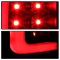 Thumbnail for Spyder 07-13 GMC Sierra 1500 V2 Light Bar LED Tail Lights - Black (ALT-YD-GS07V2-LBLED-BK)