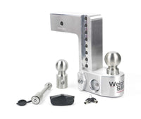 Thumbnail for Weigh Safe 8in Drop Hitch w/Built-in Scale & 3in Shank (10K/21K GTWR) w/WS05 - Aluminum