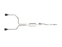 Thumbnail for aFe Gemini XV 3in 304 SS Cat-Back Exhaust w/ Cutout 19-21 GM Silverado/Sierra 1500 V8- w/ Black Tips