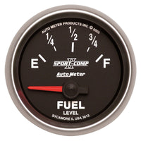 Thumbnail for AutoMeter Gauge Fuel Level 2-1/16in. 0 Ohm(e) to 90 Ohm(f) Elec Sport-Comp II