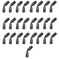 Thumbnail for Russell Performance -6 AN Black 45 Degree Full Flow Hose End