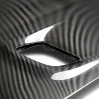 Thumbnail for Anderson Composites 15-16 Dodge Challenger Hellcat Carbon Fiber Hood