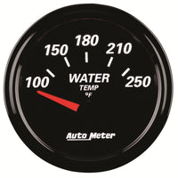 Thumbnail for Autometer Designer Black II 52mm 250 Deg F Water Temp Gauge
