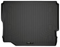 Thumbnail for Husky Liners 19-24 Jeep Wrangler JLU (No Subwoofer) WeatherBeater Black Rear Cargo Liner