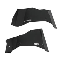 Thumbnail for Westin 18-20 Jeep Wrangler JK Inner Fenders - Rear - Textured Black