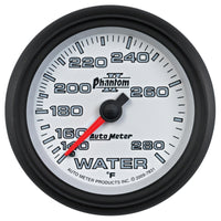 Thumbnail for Autometer Phantom II 2-5/8in 140-280 Degree F Mechanical Water Gauge