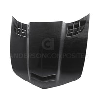 Thumbnail for Anderson Composites 10-13 Chevy Camaro TTII-Style Carbon Fiber Hood