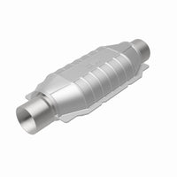 Thumbnail for MagnaFlow Conv Univ 2.5in ID Inlet/Outlet Center/Center Oval Rear