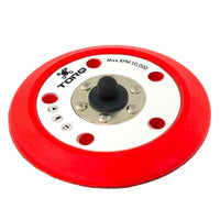 Thumbnail for Chemical Guys TORQ R5 Dual-Action Red Backing Plate w/Hyper Flex Technology - 5in