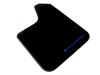 Thumbnail for Rally Armor Universal Fit (No Hardware) Basic Black Mud Flap w/ Blue Logo