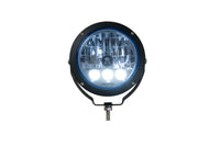 Thumbnail for Putco HID Off Road Lamp w/3 LED DayTime Running Lights - 6in Black Housing w/ Blue Tinted Lens