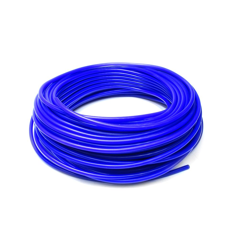 HPS 13/64" (5mm) ID Blue High Temp Silicone Vacuum Hose - 100 Feet Pack