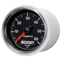 Thumbnail for Autometer GS 52mm 0-60 psi Mechanical Boost Gauge