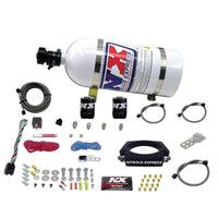 Thumbnail for Nitrous Express GM LS 90mm Nitrous Plate Kit (50-400HP) w/10lb Bottle