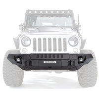 Thumbnail for Go Rhino 07-20 Jeep Wrangler JL/JLU/JK/JKU/Gladiator JT Trailline Front Straight Bumper