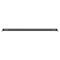 Thumbnail for Go Rhino Xplor Blackout Series Sgl Row LED Light Bar (Side/Track Mount) 31.5in. - Blk