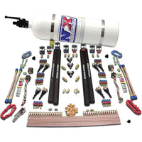 Thumbnail for Nitrous Express SX2 Dual Stage/Alcohol - 8 Solenoid Nitrous Kit (200-1200HP) w/10lb Bottle