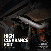 Thumbnail for MagnaFlow 12-18 Jeep Wrangler 2.5in Overland Series Cat-Back Exhaust