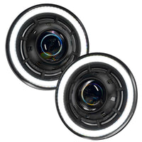 Thumbnail for Oracle Oculus 7in Bi-LED Projector Headlights for Jeep Wrangler JK - 6000K SEE WARRANTY
