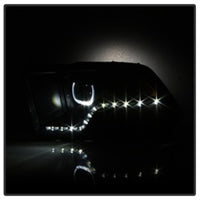 Thumbnail for xTune Dodge Ram 2009-2014 Halo LED Projector Headlights - Black Smoke PRO-JH-DR09-CFB-BSM