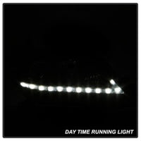 Thumbnail for Spyder Toyota Sienna 2011-2014  Projector Headlights - DRL LED - Black PRO-YD-TSEN11-DRL-BK