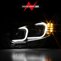Thumbnail for ANZO 2014-2015 Mazda 6 Projector Headlights w/ Plank Style Design Black