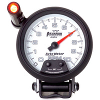 Thumbnail for Autometer Phantom II 3.75in Pedestal Mount 10k RPM w/ Ext. Shift-Lite Tachometer