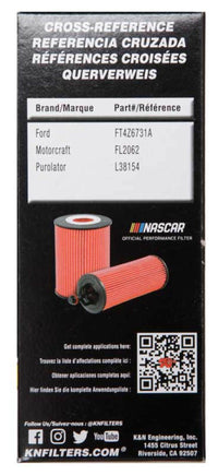 Thumbnail for K&N Ford / Lincoln 1.938in OD x 5.5in H Oil Filter