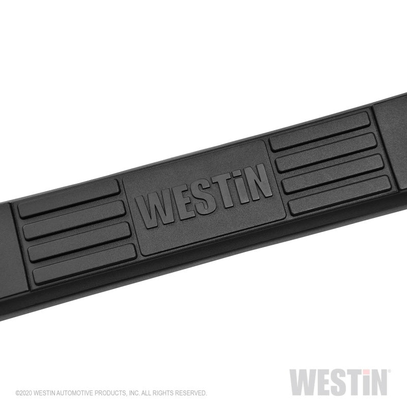 Westin 19-20 Chevy/GMC Silverado/Sierra 1500 Regular Cab E-Series 3 Nerf Step Bars - Black
