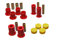 Thumbnail for Energy Suspension 97-01 Dodge Dakota 2WD Red Front Control Arm Bushing Set