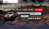 Thumbnail for Hella Value Fit Sport 32in - 180W LED Light Bar - Dual Row Combo Beam