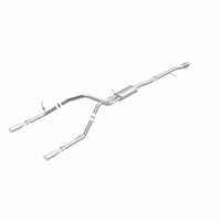 Thumbnail for Magnaflow 14 Chevy Silverado V8 5.3L CC/EC Cab Dual Split Rear Exit Stainless Cat Back Perf Exhaust