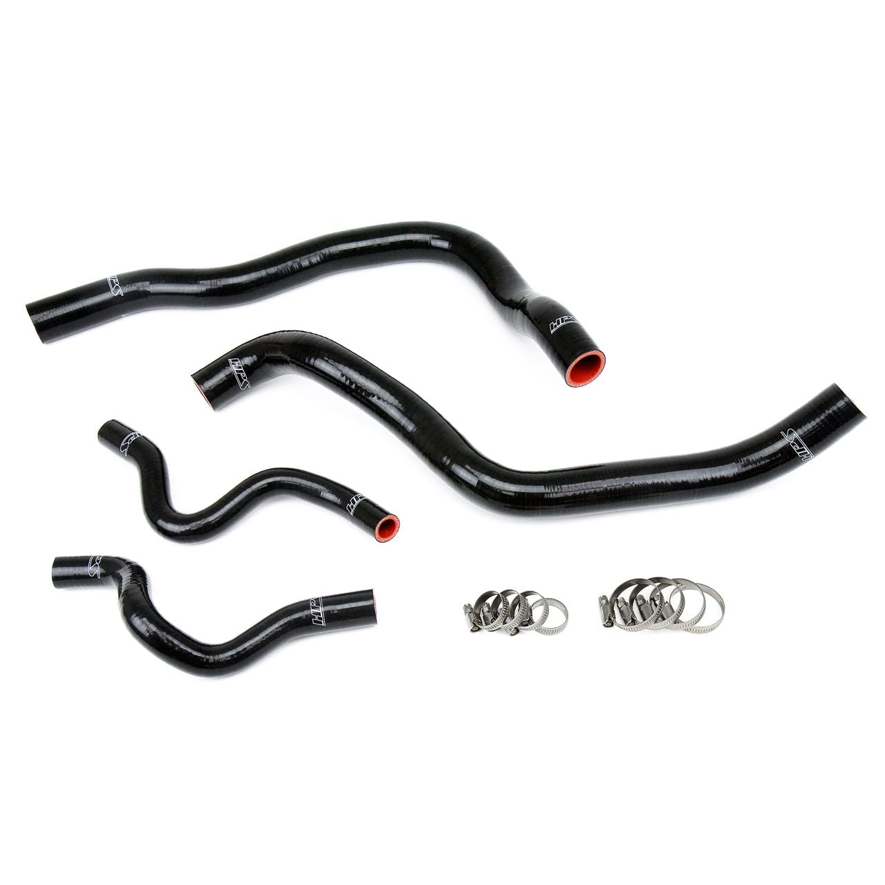 HPS Reinforced Black Silicone Radiator Hose Kit Coolant for Hyundai 11-14 Sonata 2.4L