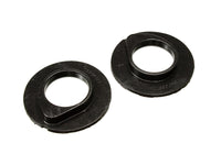 Thumbnail for Energy Suspension 90-96 Ford F-150/Ford Bronco Front Coil Spring Isolator Set - Black