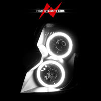 Thumbnail for ANZO 2003-2007 Cadillac Cts Projector Headlights w/ Halo Black (CCFL)