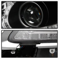 Thumbnail for Spyder Lexus GS 300 / 350 / 450 06-11 Headlights - HID Model Only - Black PRO-YD-LG06-HID-DRL-BK