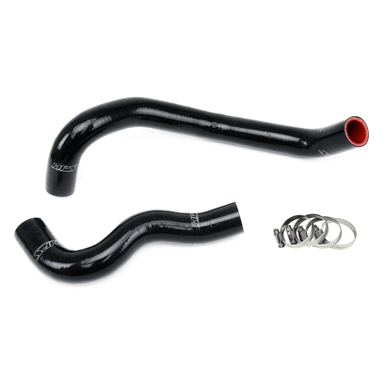 HPS Reinforced Black Silicone Radiator Hose Kit Coolant for Nissan 07-08 350Z VQ35HR