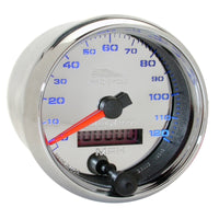 Thumbnail for Autometer Pro-Cycle Gauge Speedo 2 5/8in 120 Mph Elec Chrome