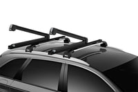 Thumbnail for Thule SnowPack Extender Slide-out Ski/Snowboard Rack (Up to 6 Pair Skis/4 Snowboards) - Black