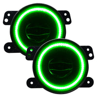 Thumbnail for Oracle Jeep Wrangler JK/JL/JT High Performance W LED Fog Lights - Green SEE WARRANTY