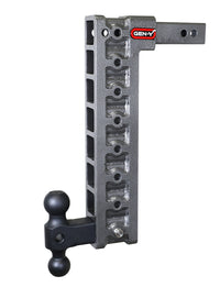 Thumbnail for Gen-Y Mega Duty 2in Shank 17.5in Drop 10K Hitch w/GH-031 Dual-Ball w/GH-0100 Stabilizer Kit