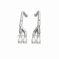 Thumbnail for Magnaflow 09-11 Chev Corvette V8 6.2L Comp Series Quad Center Rear Exit SS Cat-Back Perf Exhaust