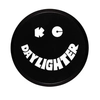 Thumbnail for KC HiLiTES 6in. Round Hard Cover for Daylighter/SlimLite/Pro-Sport (Single) - Black w/White Smile