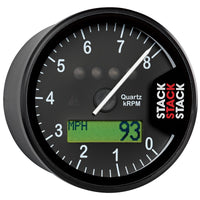 Thumbnail for Autometer Stack Display Tachometer 0-8K RPM - Black