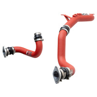 Thumbnail for Injen 22-23 Honda/Acura Civic/Si/Integra 1.5L Turbo Aluminum Intercooler Pipe Kit - Wrinkle Red