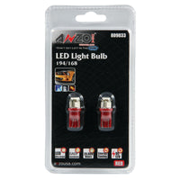 Thumbnail for ANZO LED Bulbs Universal 194/168 Red - 4 LEDs