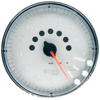 Thumbnail for Autometer Spek-Pro Gauge Tachometer 5in 11K Rpm W/Shift Light & Peak Mem Silver/Chrome