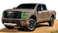 Thumbnail for Oracle 21-22 Nissan Titan RGB+W Headlight DRL Upgrade - ColorSHIFT w/ 2.0 Controller SEE WARRANTY